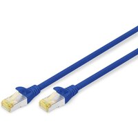 DIGITUS Patch-Kabel RJ-45 (M) zu RJ-45 (M) 7m Kupfer S/FTP Cat 6a blau (DK-1644-A-070/B) von Digitus