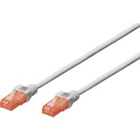 DK-1617-250 RJ45 Netzwerkkabel, Patchkabel cat 6 u/utp 25.00 m Grau Flammwidrig, Halogenfrei - Digitus von Digitus
