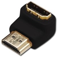 Digitus - Adapter de Grafik assmann hdmi, hdmi Typ a auf hdmi Typ a (90°), 4K Ultra hd 60Hz, 3840 x 2160 Pixel, schwarz von Digitus