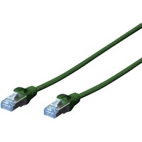 Digitus DK-1532-010/G RJ45 Netzwerkkabel, Patchkabel CAT 5e SF/UTP 1.00 m Grün verdrillte Paare 1 St von Digitus