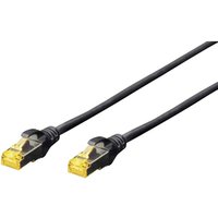 Digitus - DK-1644-A-010/BL RJ45 Netzwerkkabel, Patchkabel cat 6a s/ftp 1.00 m Schwarz Halogenfrei, ver von Digitus