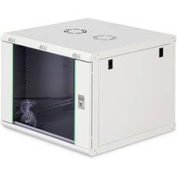 Digitus DN-19 09U-6/6-EC 19 Zoll Wandgehäuse (B x H x T) 600 x 505.1 x 600mm 9 HE Lichtgrau (RAL 70 von Digitus