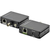 Digitus DN-82060 LAN (10/100MBit/s) Extender (Verlängerung) über Koax-Kabel, über Netzwerkkabel R von Digitus