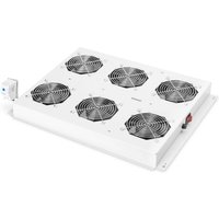 Digitus Dachlüftermodule für 19" Unique Schränke 6 Lüfter RAL7035 grau (DN-19 FAN-6-SRV) von Digitus