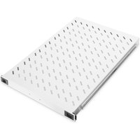Digitus Fachboden 19"-Schränke ausziehbar ab 1.000mm Tiefe bis 65kg 1HE RAL7035 grau von Digitus