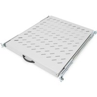 Digitus Fachboden 19"-Schränke ausziehbar ab 800mm Tiefe bis 25kg 1HE RAL7035 grau von Digitus