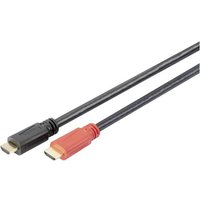 Digitus HDMI Anschlusskabel HDMI-A Stecker, HDMI-A Stecker 30.00m Schwarz AK-330105-300-S vergoldete von Digitus
