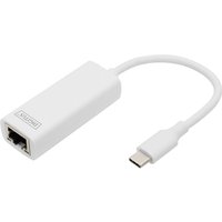Digitus - Netzwerk, usb 3.2 Gen 1 (usb 3.0) Adapter [1x usb 3.2 Gen 1 Stecker c (usb 3.0) - 1x RJ45-Bu von Digitus