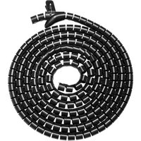 Digitus Spiralschlauch Kunststoff, PET Schwarz flexibel (L x B x H) 5000 x 30 x 30mm 1 St. DA-90508 von Digitus