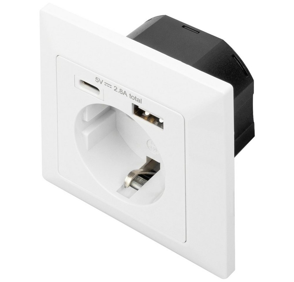 Digitus Steckdose Digitus DA-70615 Unterputz-Steckdose mit USB Weiß Digitus Steckdose Digitus DA-70615 Unterputz-Steckdose mit USB Weiß von Digitus