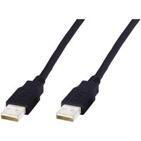 Digitus USB-Kabel USB-A Stecker 1.00m Schwarz 10080004 von Digitus