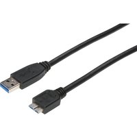Digitus - USB-Kabel usb 3.2 Gen1 (usb 3.0 / usb 3.1 Gen1) usb-a Stecker, USB-Micro-B 3.0 Stecker 1.00 von Digitus