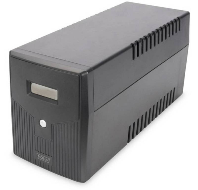Digitus USV-Anlage Line-Interactive USV, 2000VA/1200W 12V/9Ah x2, Alarm, LC-Display, Serieller Anschluss, USB-Anschluss von Digitus