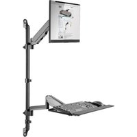 Digitus - neuwertig] Da 90372 1fach Monitor Wandhalterung Pc Halterung Wandarbeitsplatz B-Ware von Digitus