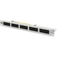 Patch Panel CAT3 50P ISDN Telefonie ISDN SCHWARZ von Digitus