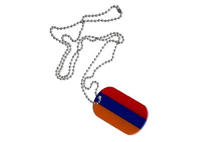 Dog Tag Armenien - 3 x 5 cm von Digni