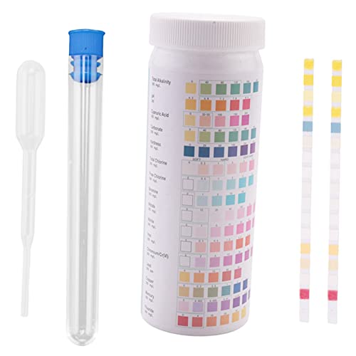 Diheohg Wasserteststreifen für Trinkwasser - EPA Level Home Use, Wasserteststreifen mit Blei, Quecksilber, PH, HäRte von Diheohg