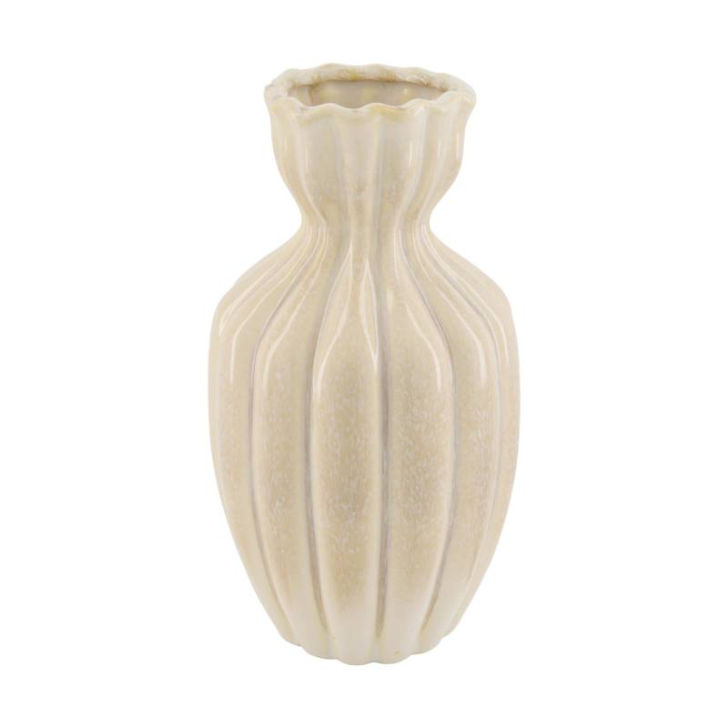 Dijk Natural Collections Vase 25 cm in Farbe Gebrochenes Weiß Dijk Natural Collections Vase 25 cm in Farbe Gebrochenes Weiß von Dijk Natural Collections