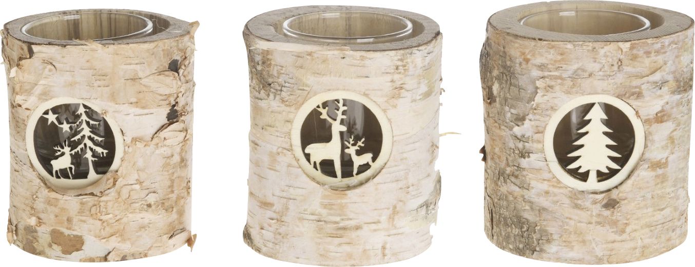 Dijk Birkenkerzenhalter Ø 11 x 12 cm Dijk Birkenkerzenhalter Ø 11 x 12 cm von Dijk Natural