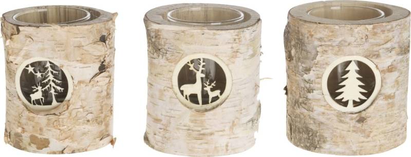 Dijk Birkenkerzenhalter Ø 11 x 12 cm Dijk Birkenkerzenhalter Ø 11 x 12 cm von Dijk Natural