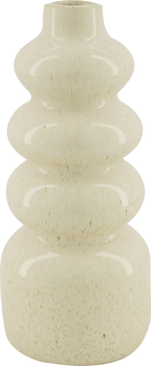 Dijk Vase Keramik Ø13.5 x 32.5 cm weiß von Dijk Natural