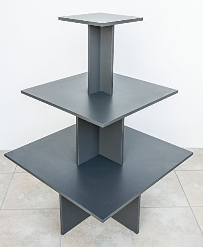 Dila GmbH Pyramidentisch Chicago 90x90 cm anthrazit von Dila GmbH