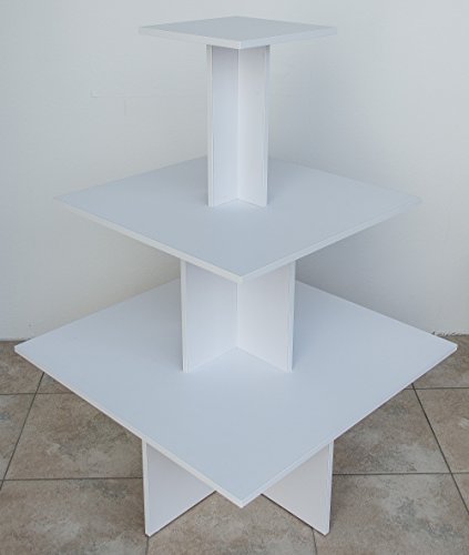 Dila GmbH Pyramidentisch Chicago 90x90 cm weiß Dila GmbH Pyramidentisch Chicago 90x90 cm weiß von Dila GmbH