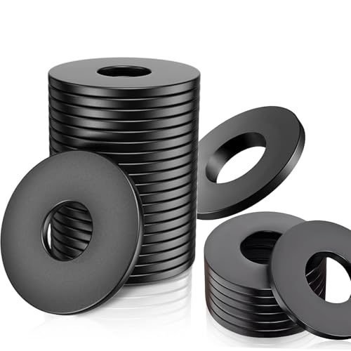30 Stück Unterlegscheiben M8, Beilagscheiben, M8 X 24mm Karosseriescheiben, Unterlegscheiben Edelstahl, Beilagscheiben 8mm Für Schrauben, Flach Karosseriescheibe Für Schrauben Und Bolzen von Dilightnews