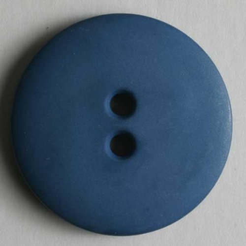 8 Stück: Modeknopf - Größe: 11mm - Farbe: blau von Dill Buttons