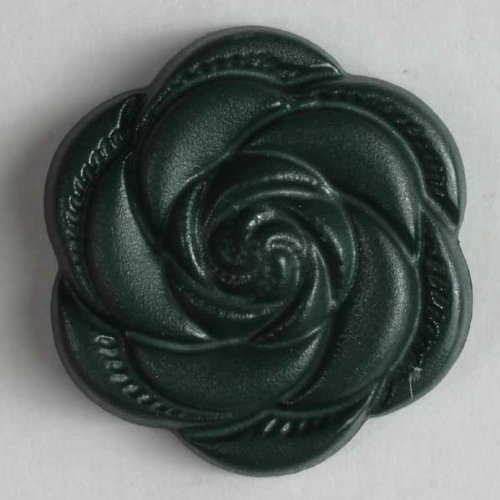 Dill 3 Stück: Modeknopf - Größe: 25mm - Farbe: grün von Dill Buttons