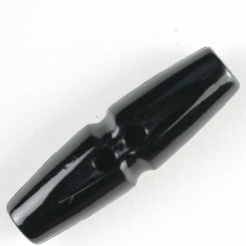 Dill 6 Stück: Knebelknopf - Größe: 30mm - Farbe: schwarz von Dill Buttons