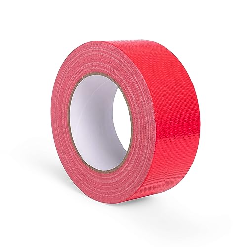 Dilltal-Astasch Panzertape, robustes Klebeband, Rot, 48mm x 50m, flexibel, rückstandsfrei, wetterfest, von Hand abreißbar - Perfekt für industrielle, professionelle Anwendungen von Dilltel-Astasch