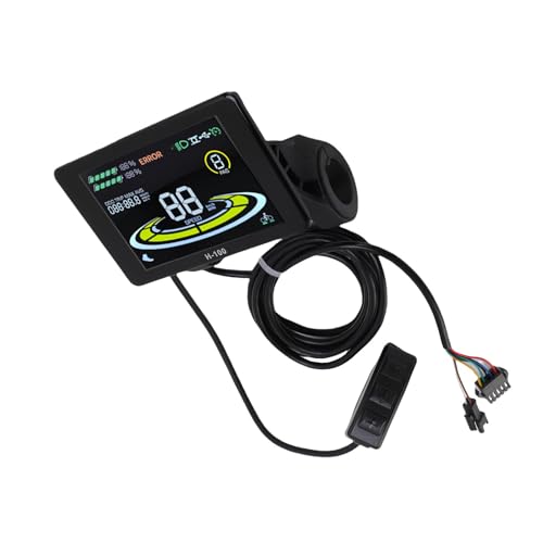 Dilwe Elektrisches Scooter -Display, ABS Elektrikbike -Panel mit Ergonomischen Externen Tasten Farbbildschirm SM -Anschluss Zur Modifikation Dilwe Elektrisches Scooter -Display, ABS Elektrikbike -Panel mit Ergonomischen Externen Tasten Farbbildschirm SM -Anschluss Zur Modifikation von Dilwe