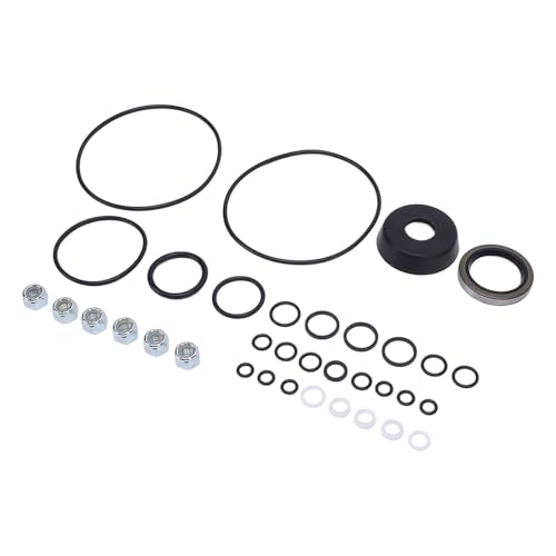 Dilwe Komplette Pumpenmaster-Siegel-Kit Full Seal Kit Ersatzpumpen Siedler Kit für Meyer Schneepflug E-46 E-47 E-57 E-58H-Pumpen mit OEM 1306150 411412 15254 von Dilwe