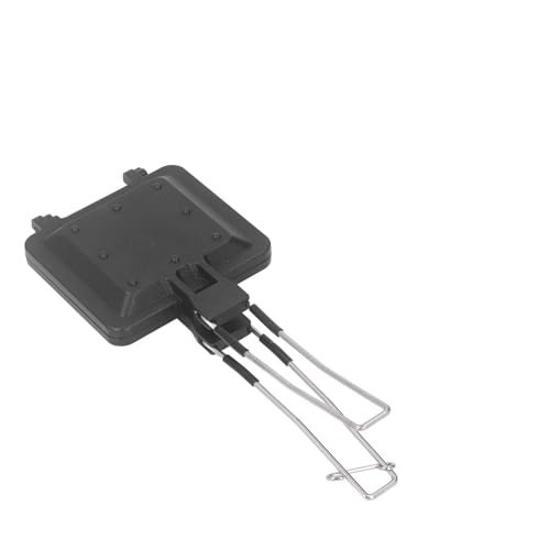 Dilwe Multi Funktionaler Sandwichhersteller Faltbare Pressepfanne Nicht -Stick -Beschichtung für Home Camping Aluminiumlegierung Edelstahl von Dilwe