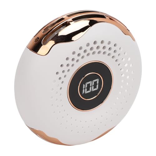 Dilwe Ruhiger und Nicht Störender Betrieb, Bequemer Luftstrom, Lang Anhaltende Akkulaufzeit Tragbarer Lüfter, USB-wiederaufladbare Mini-Donut-Form mit Intelligentem Stromausfall, Leichtgewicht und von Dilwe