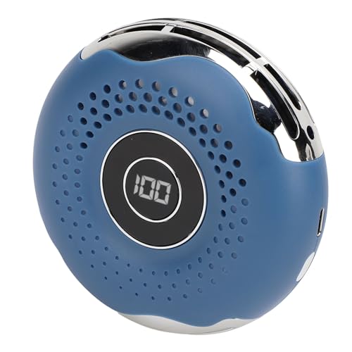 Dilwe Ruhiger und Nicht Störender Betrieb, Bequemer Luftstrom, Lang Anhaltende Akkulaufzeit Tragbarer Lüfter, USB-wiederaufladbare Mini-Donut-Form mit Intelligentem Stromausfall, Leichtgewicht und von Dilwe