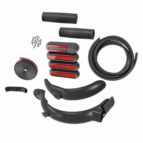 Dilwe Scooter-Mutguard-Kit, Silikonhandbremsabdeckung mit Reflektierenden Aufklebern für M365 Pro Electric Scooter, Seitenabdeckungen, Antikollisionsstreifen, Silikongriffabdeckung, Bremse Verbergen Dilwe Scooter-Mutguard-Kit, Silikonhandbremsabdeckung mit Reflektierenden Aufklebern für M365 Pro Electric Scooter, Seitenabdeckungen, Antikollisionsstreifen, Silikongriffabdeckung, Bremse Verbergen von Dilwe