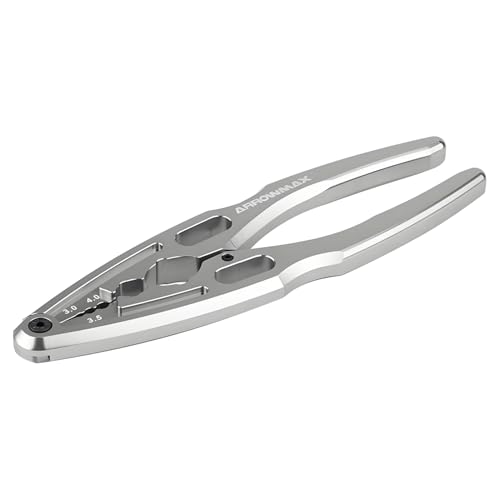 Modelcraft Zangen, Universal Zangen für RC Dämpfer Shock Clamp Stoßdämpfer Clip Wartungswerkzeug für ferngesteuerte Modellfahrzeuge(3/3,5/4 mm) von Dilwe