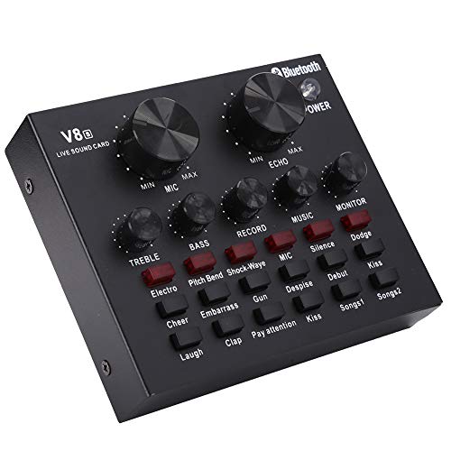 Multifunktionale Soundkarte, Externe Soundkarte mit Cloud-Soundeffekt, universelle Mobile Soundkarte für den Außenbereich mit optionalem Soundeffekt ADC-90DB, Live-Karaoke-Übertragung Multifunktionale Soundkarte, Externe Soundkarte mit Cloud-Soundeffekt, universelle Mobile Soundkarte für den Außenbereich mit optionalem Soundeffekt ADC-90DB, Live-Karaoke-Übertragung von Dilwe