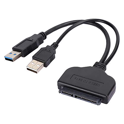 USB 3.0 zu SATA Kabel unterstützt Festplatten über 2 TB externen Konverter für SSD/HDD Datenübertragungsadapter Kabelkonverter USB 3.0 zu SATA Kabel unterstützt Festplatten über 2 TB externen Konverter für SSD/HDD Datenübertragungsadapter Kabelkonverter von Dilwe
