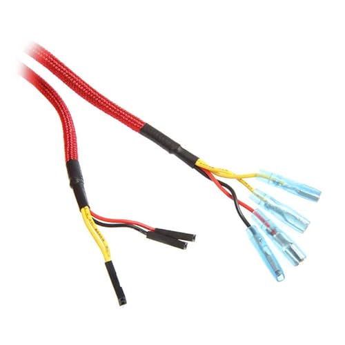 DimasTech Cavo per Pulsanti/Switch, Rosso – 600 mm von DimasTech