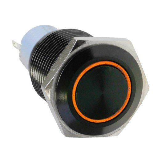 DimasTech Vandalismusschalter/Aufputz Blackline pd029 16 mm-orange von DimasTech