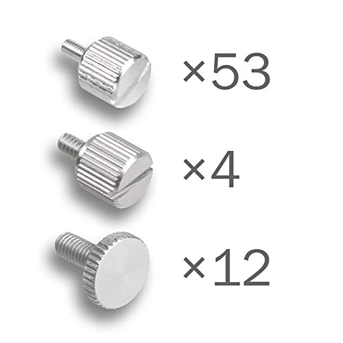 DimasTech bt189 Benchtable EasyXL Thumbscrews Kit Silber DimasTech bt189 Benchtable EasyXL Thumbscrews Kit Silber von DimasTech
