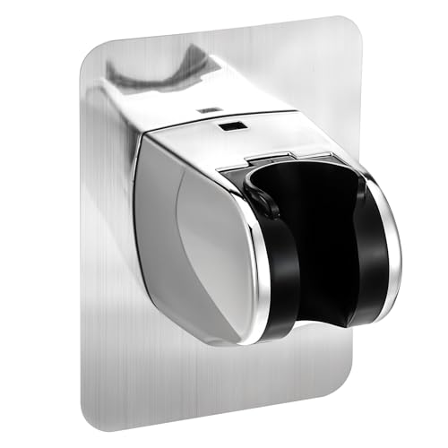 Dimeho Handbrause Halterung Ohne Bohren Kleber Verstellbarer Winkel Verstellbar Brausehalter Duschhalterung Wandhalterung für Badezimmerdusche, Fest Fixieren und Bequem Wasserdicht Verwenden Dimeho Handbrause Halterung Ohne Bohren Kleber Verstellbarer Winkel Verstellbar Brausehalter Duschhalterung Wandhalterung für Badezimmerdusche, Fest Fixieren und Bequem Wasserdicht Verwenden von Dimeho