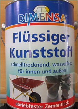 Dimensa Flüssiger Kunststoff 2,5 ltr RAL 7001 Silbergrau Dimensa Flüssiger Kunststoff 2,5 ltr RAL 7001 Silbergrau von Dimensa