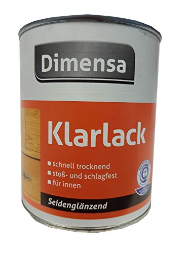 Dimensa Klarlack für Innen seidenglänzend 0,75 Liter von Dimensa