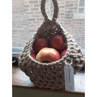 Träne Blumenampel |Neues Modell |Jute |Wandaufbewahrung |Dekor |Obst Und Gemüse | Wertvolles Geschenk Handgefertigt in Den Usa von DimensionalArray