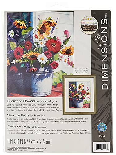 Dimensions D01534 Zählmusterpackung mit Zählmuster, Wolle, Mehrfarbig von Dimensions