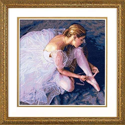 Dimensions D35181 Kreuzstich-Set, Motiv Ballerina, 36 x 36 cm von Dimensions